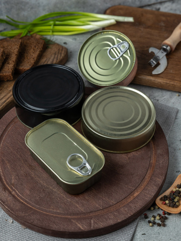 Мидии в масле 1/900 или с чесноком